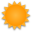 Hier en daar zonnig